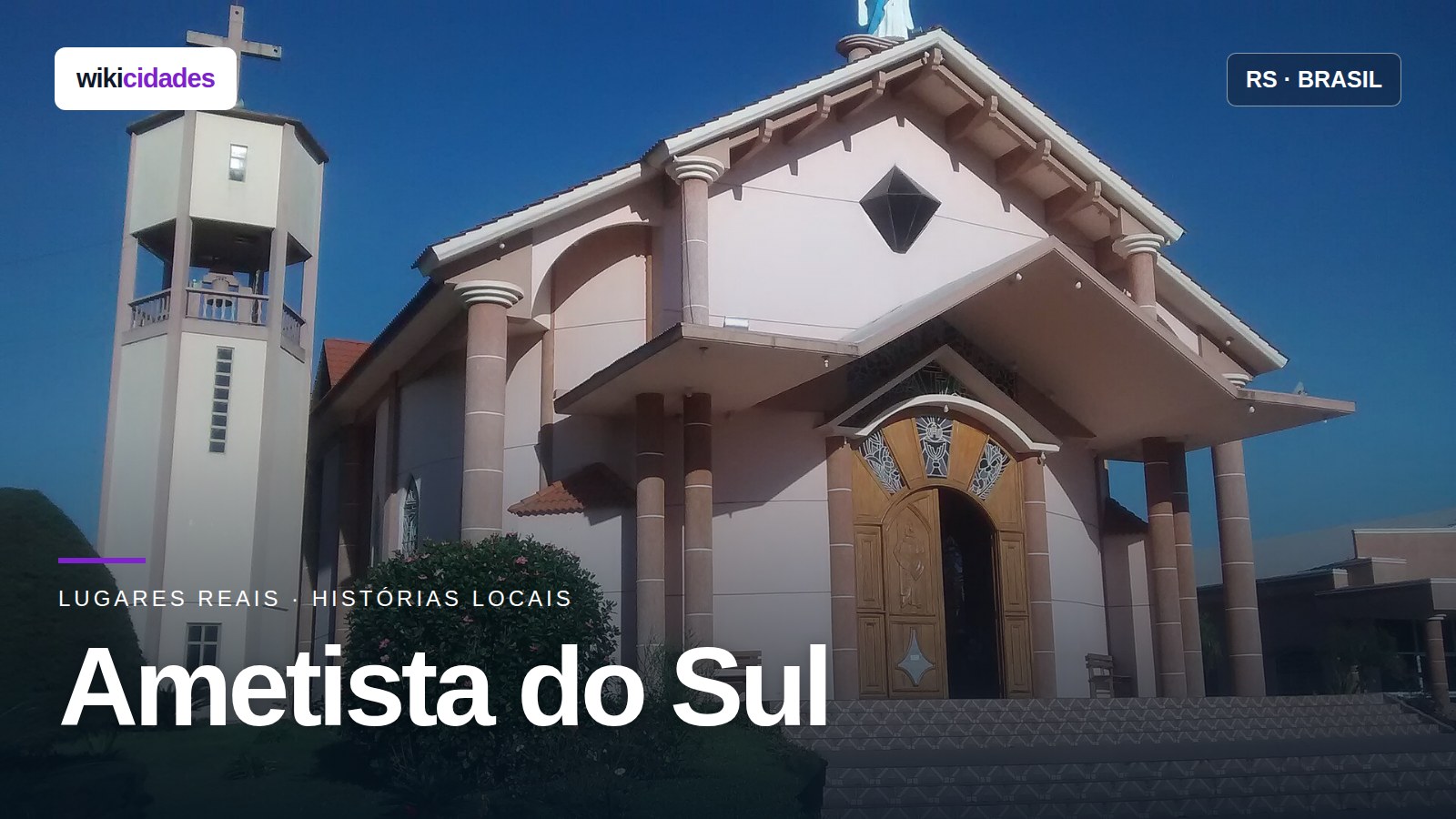 5 locais para visitar em Ametista do Sul
