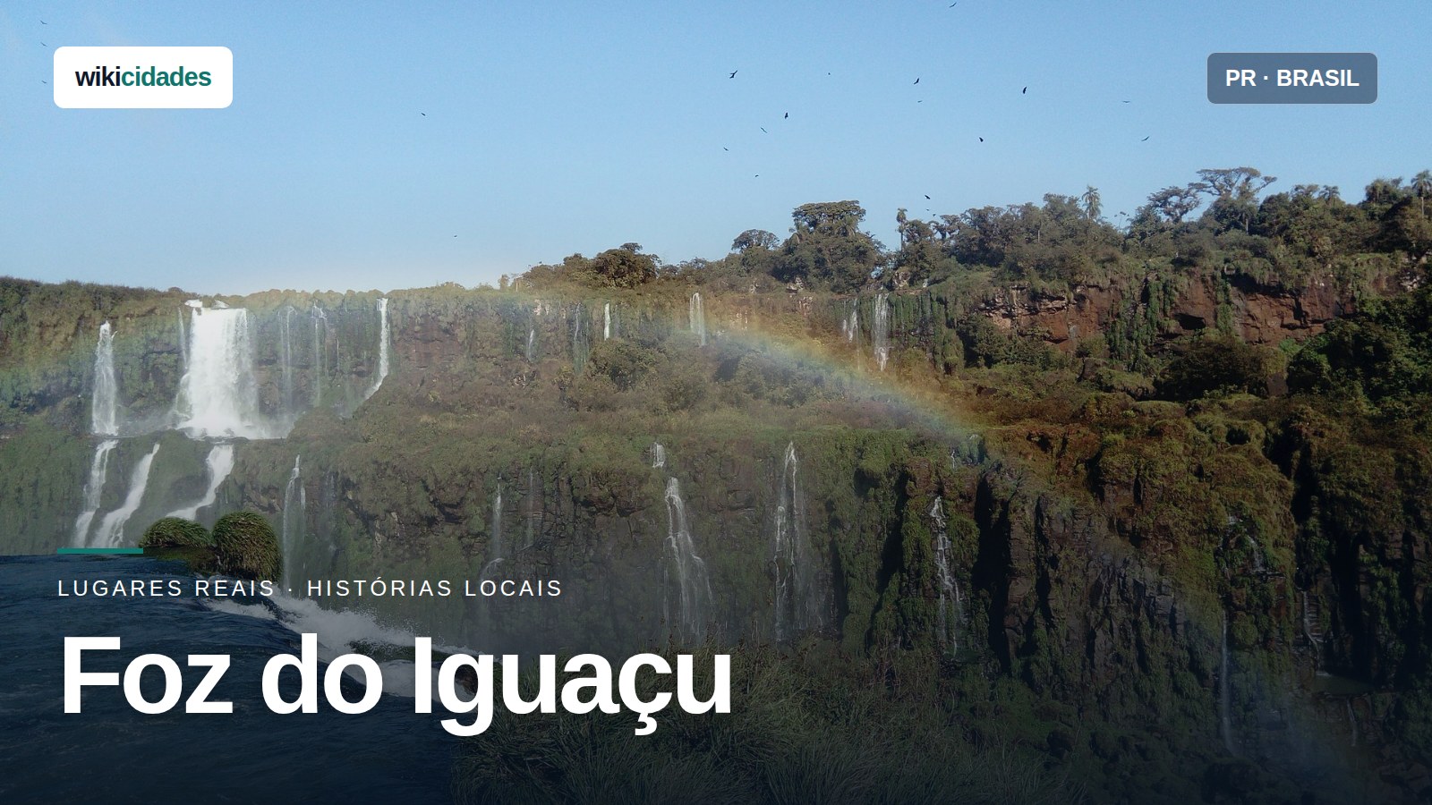 Cataratas do Iguaçu, no Parque Nacional do Iguaçu