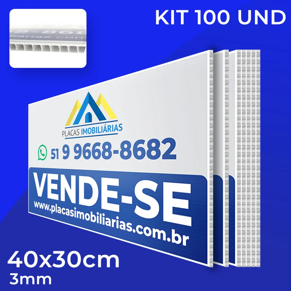 Placas Imobiliárias - Sericell